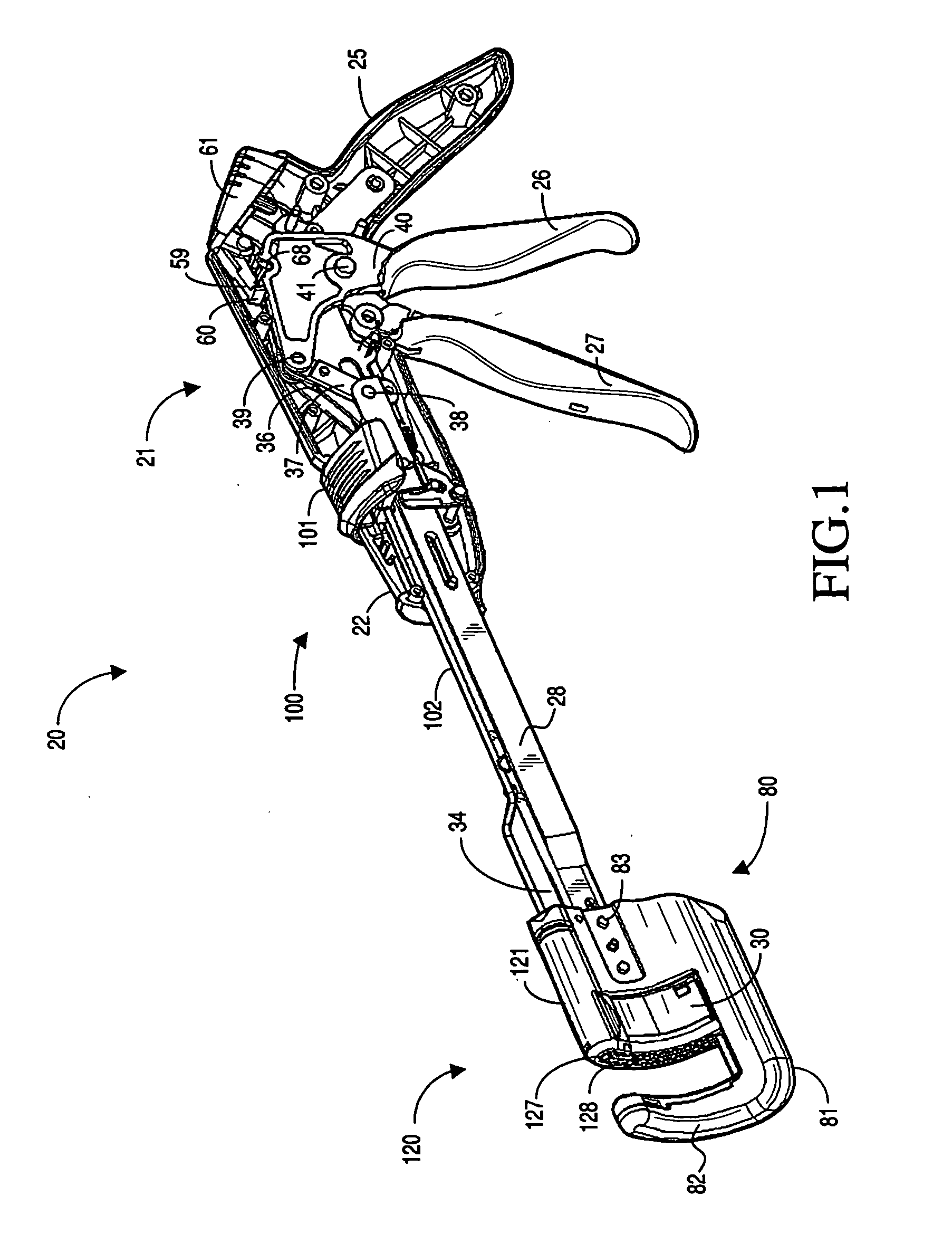Replaceable cartridge module for a surgical stapling and cutting instrument