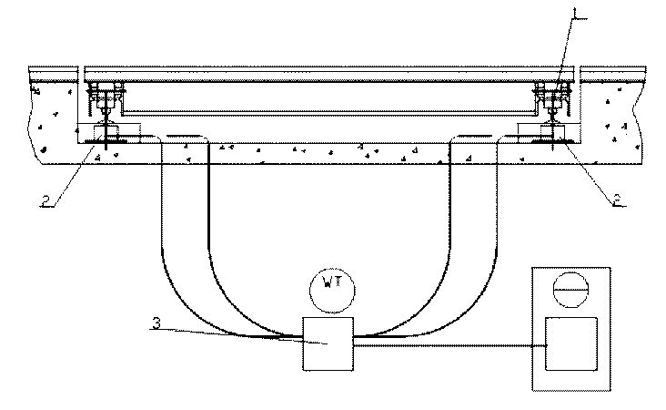 Method for indicating power consumption for yield in per unit in tunnel kiln brick sintering plant and knockout section metering device