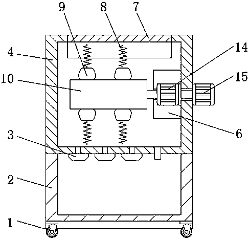 Automatic cleaning device for woven cloth