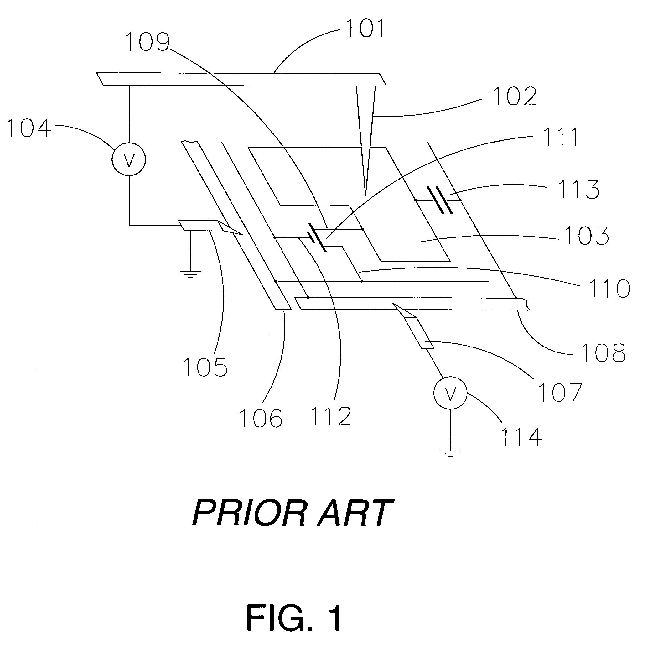 Apparatus and method for inspection and testing of flat panel display substrates