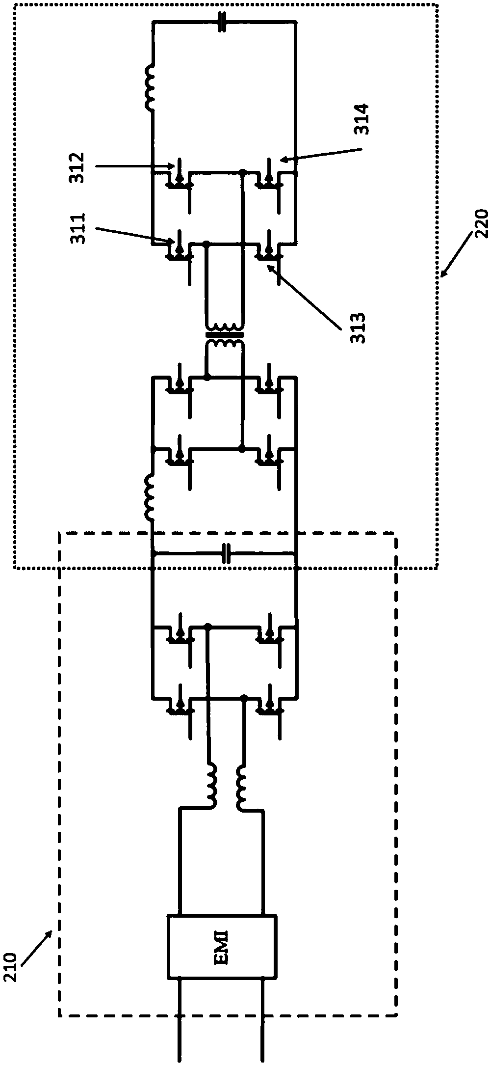 Bidirectional vehicle charging and discharging system and method thereof