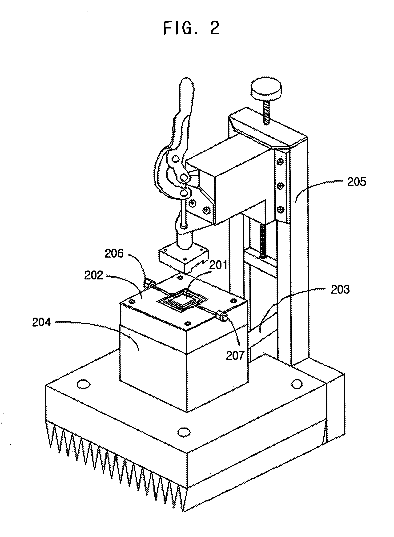 System and method for testing power durability of saw filter