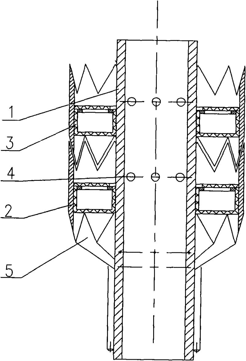 Multilayer uniform-flow-type coalescence oil-water separator and separation method