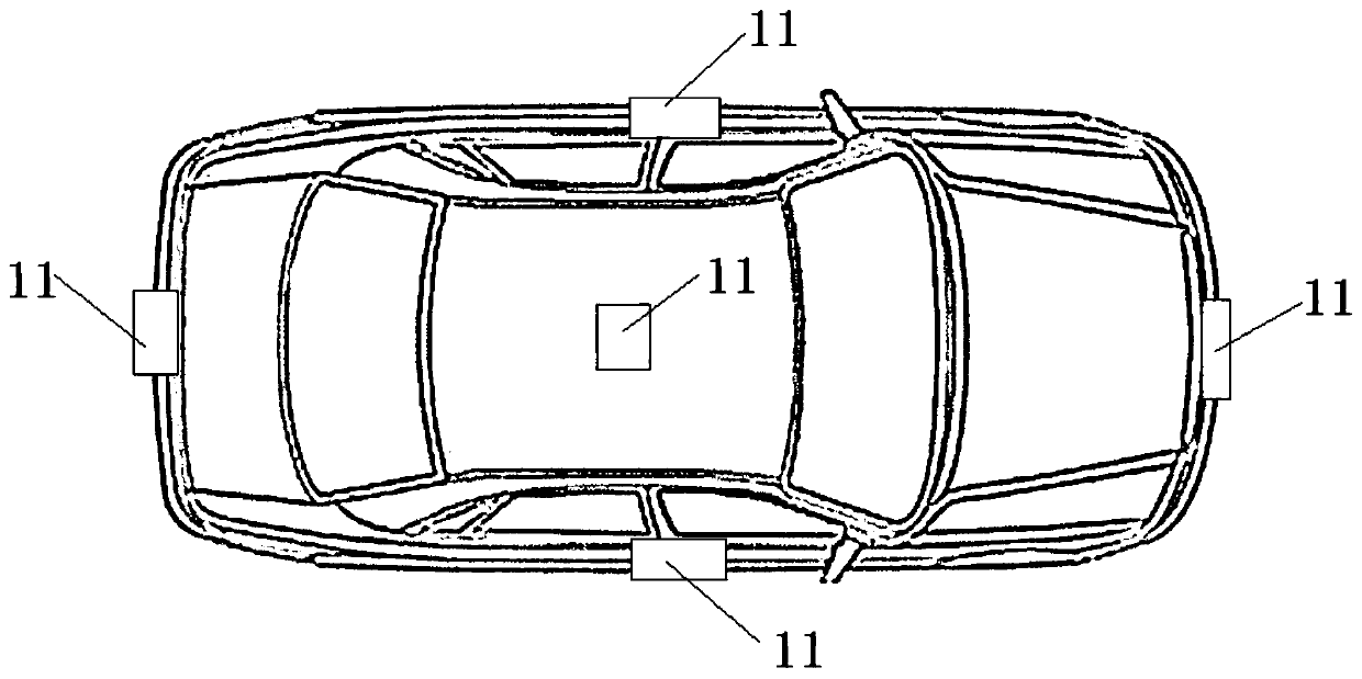 Vehicle display device and method, and vehicle