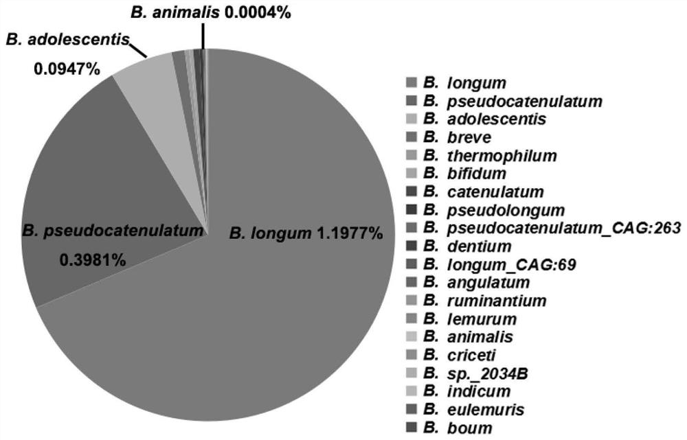 Application of three bifidobacteria to prevention or treatment of acute pancreatitis