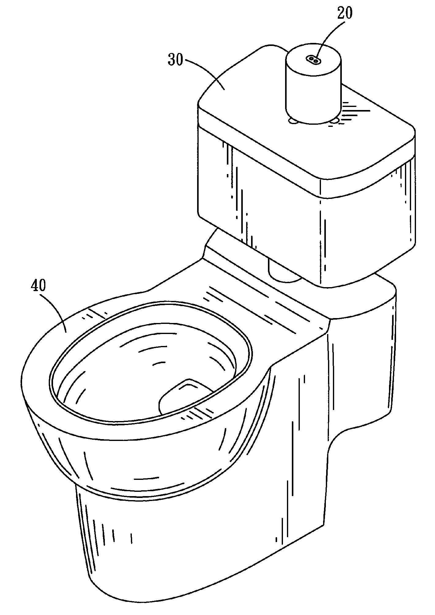 External Automatic Flush Helper