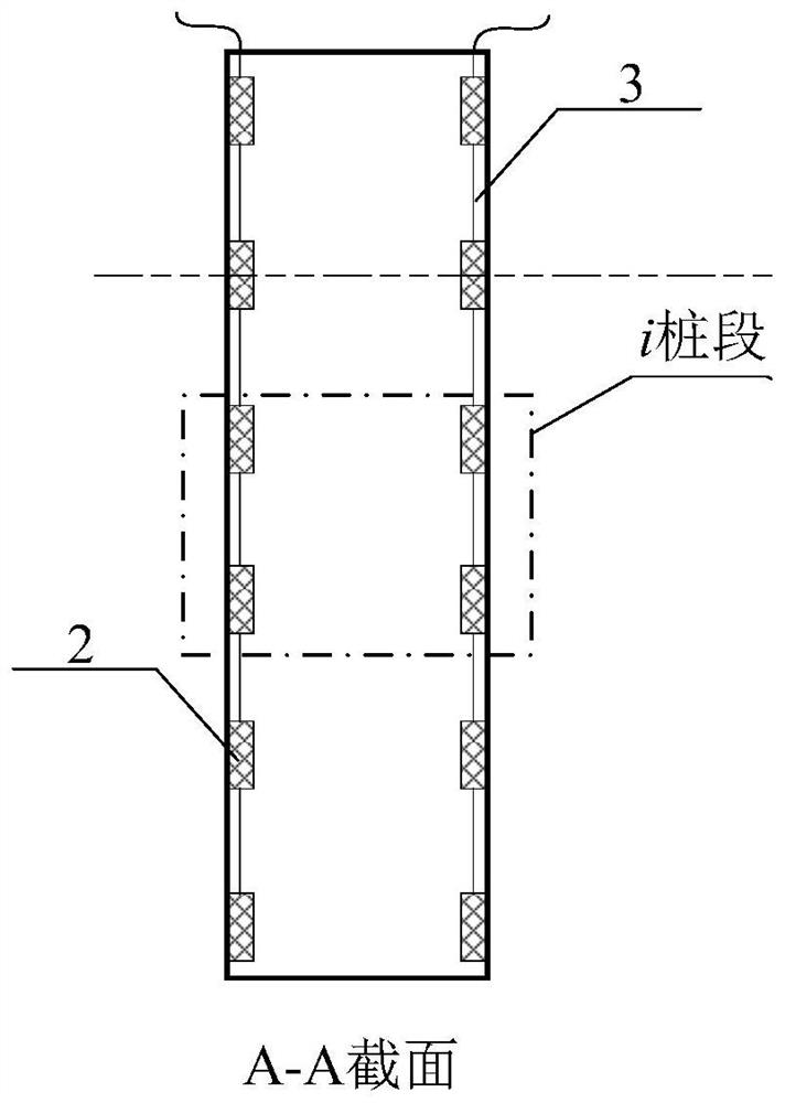 Tubular pile static bearing capacity testing method and system based on traveling wave tracing principle