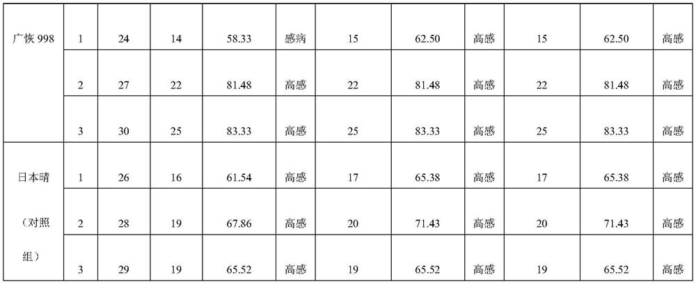 Method for evaluating resistance of rice variety to rice dwarf virus based on artificial inoculation