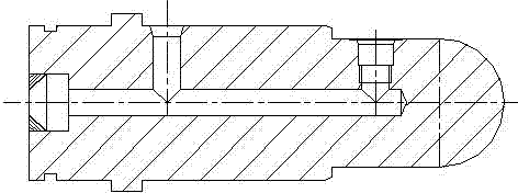 Device for checking welded joint of plunger