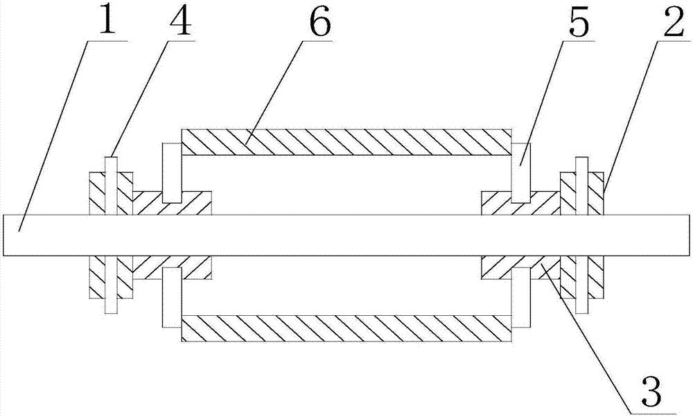 Fixing mechanism for external circle grinding of sleeve-like mechanical components