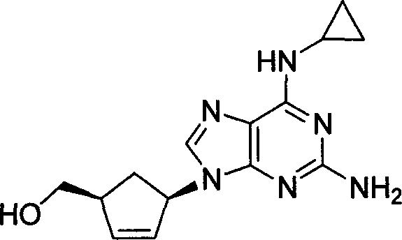 Process for preparing optics pure abacavir