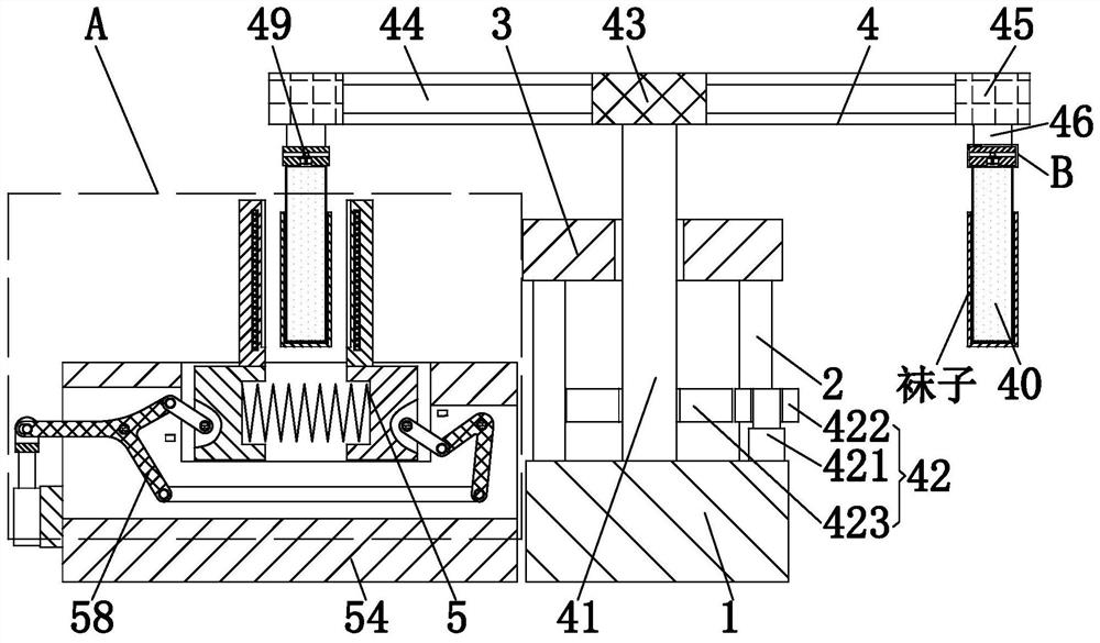 Pure cotton sock production technology