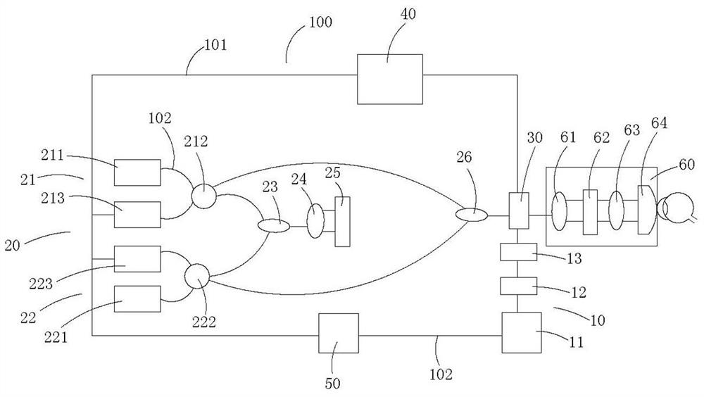 Femtosecond laser guidance system and method based on dual-mode images