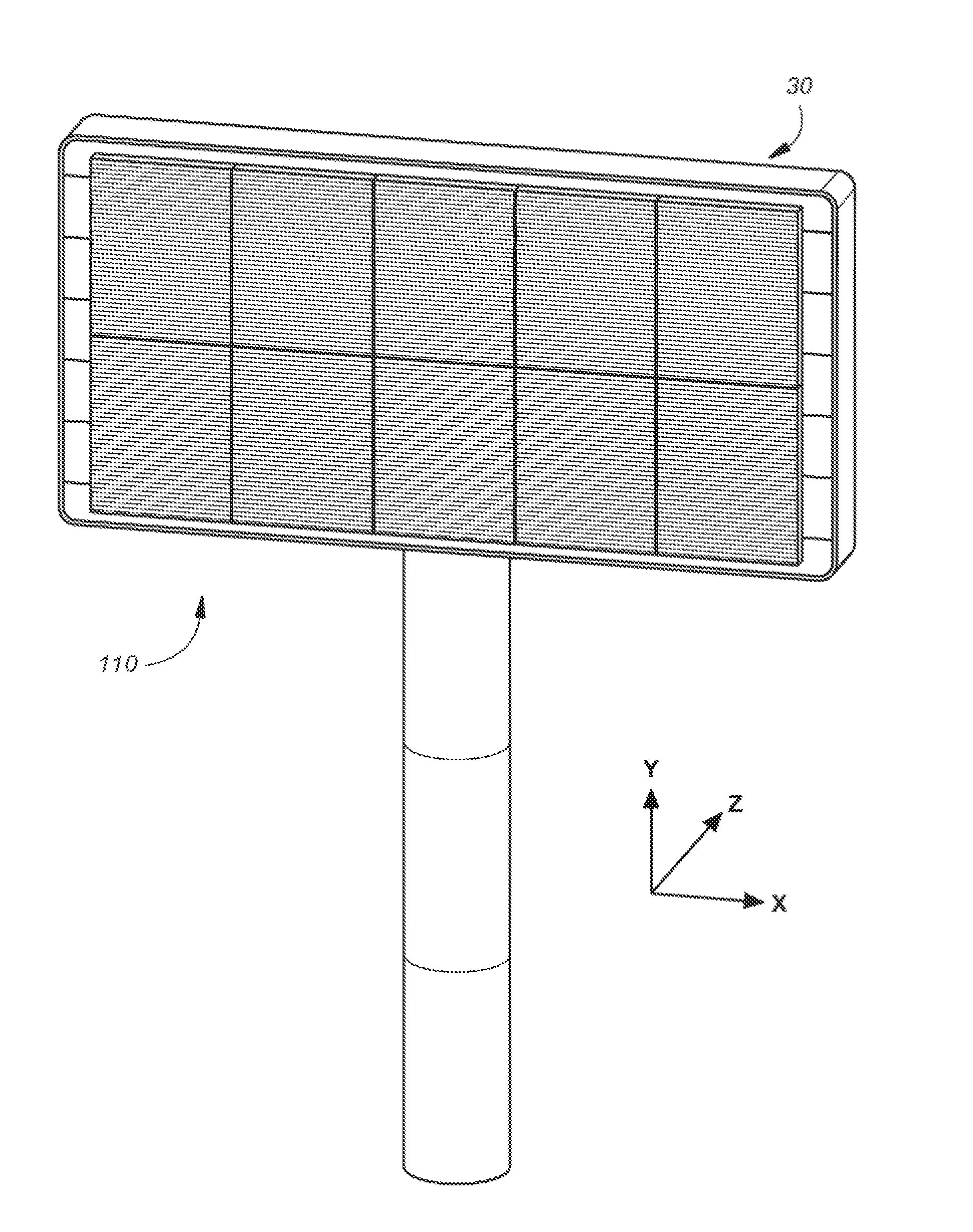 Sign construction with sectional sign assemblies and installation kit and method of using same