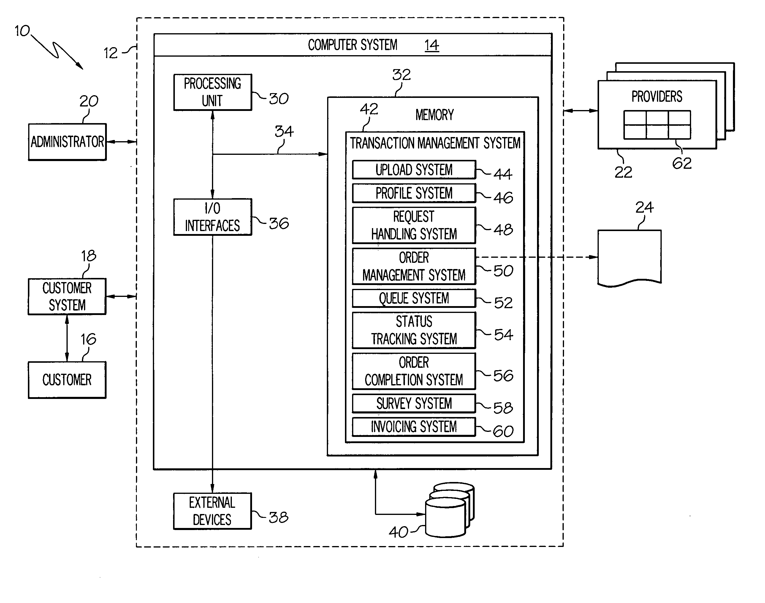 Method, system and program product for managing a customer request