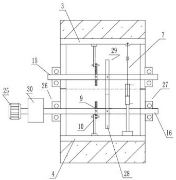 An automatic assembly formwork for pouring concrete elements