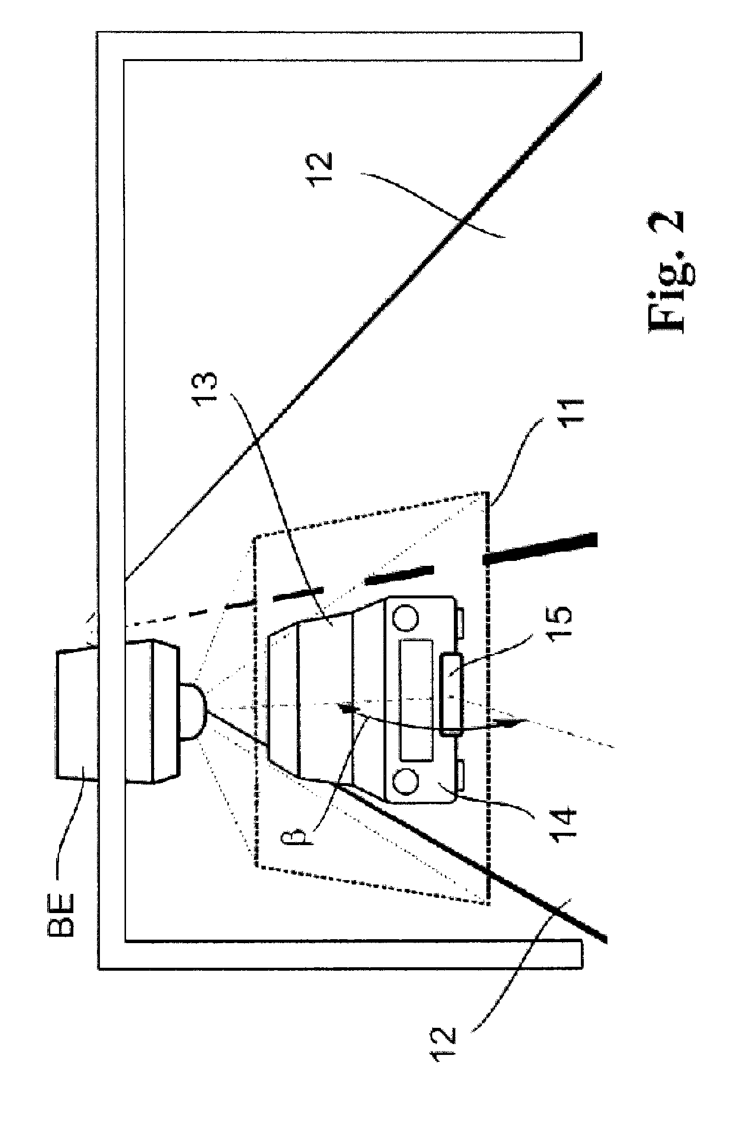 Method and apparatus for identifying motor vehicles for monitoring traffic