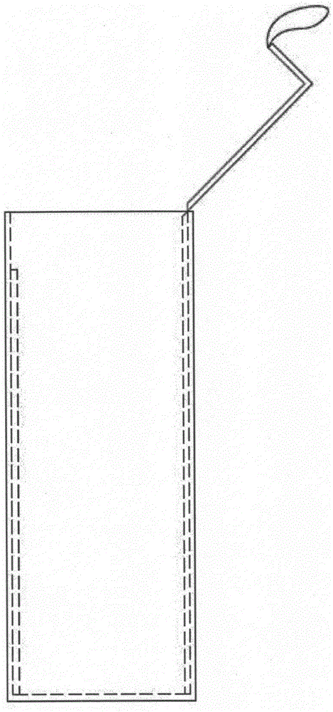 Packing box integrally formed with bottom by adopting paper package material