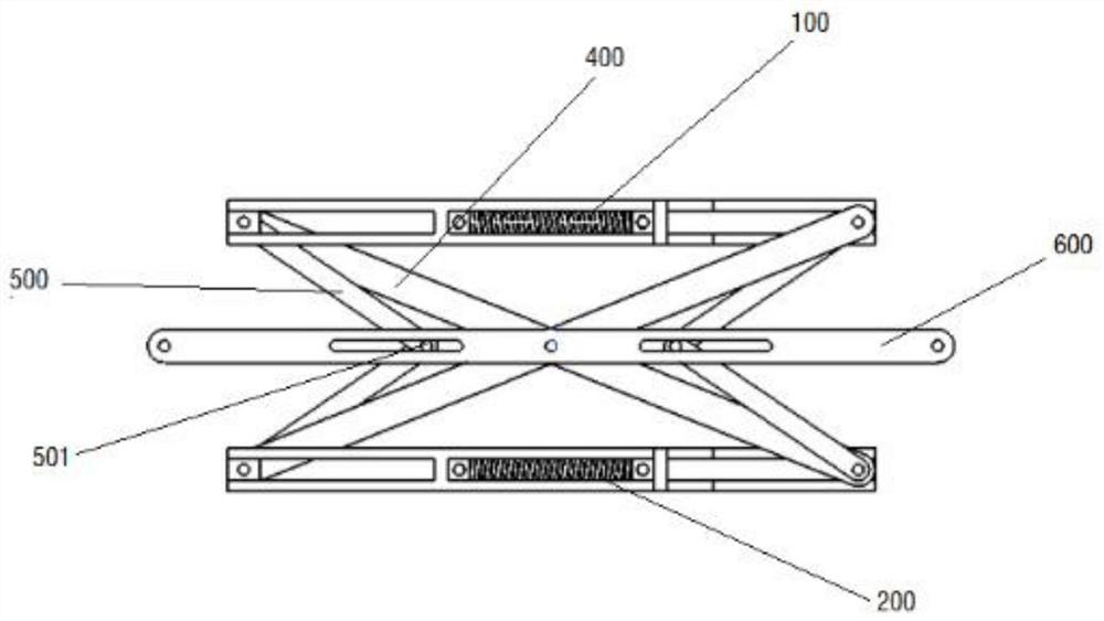 A Deployable Mechanism Shock Absorber Based on Two-Rod Tensioning Integral