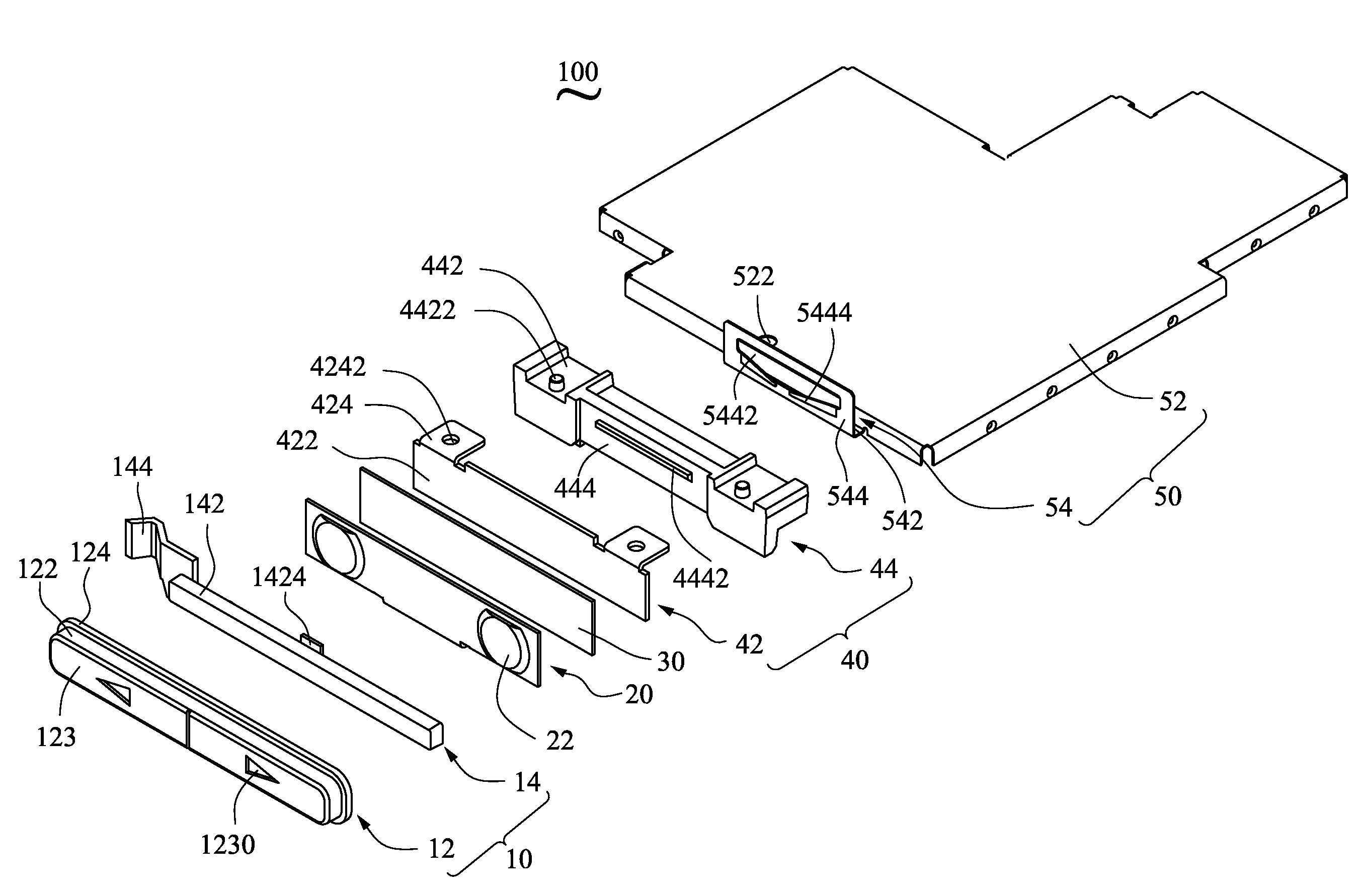 Key button mechanism and an electronic device using the same