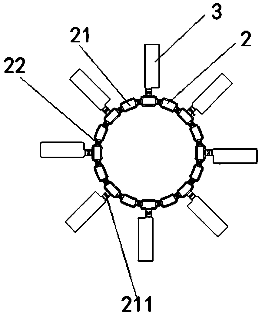 Rotor device for aircraft and aircraft