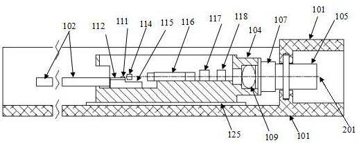 Hard connection implementation method of optical module and optical module