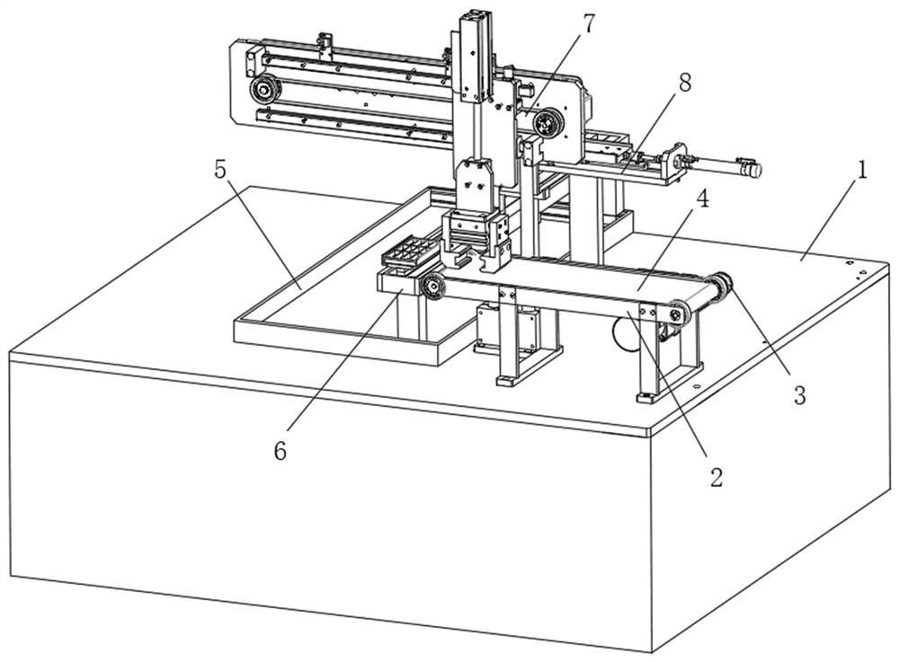 Perforating equipment for processing aviation connector