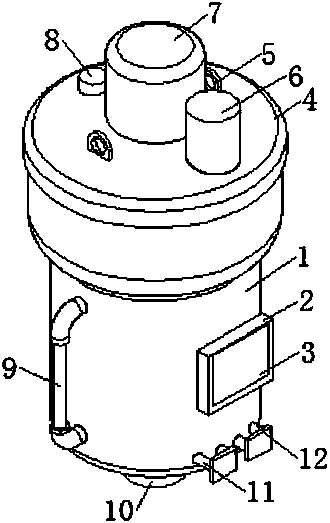 Dyeing machine for processing cotton yarns