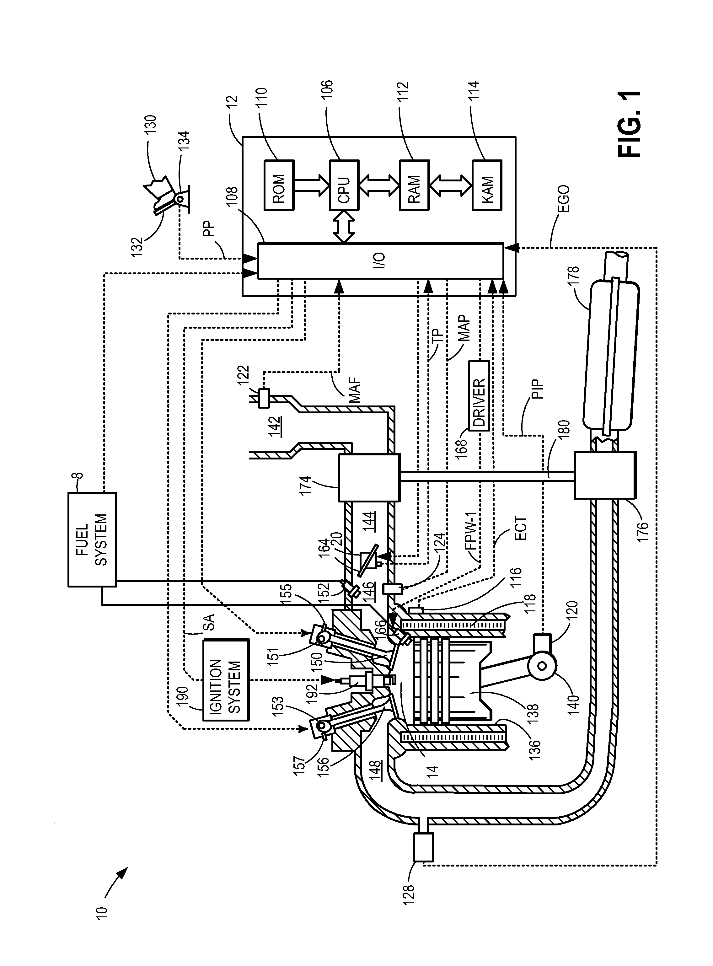 Internal combustion engine which can be operated with liquid and with gaseous fuel and a method for operating an internal combustion engine of this kind