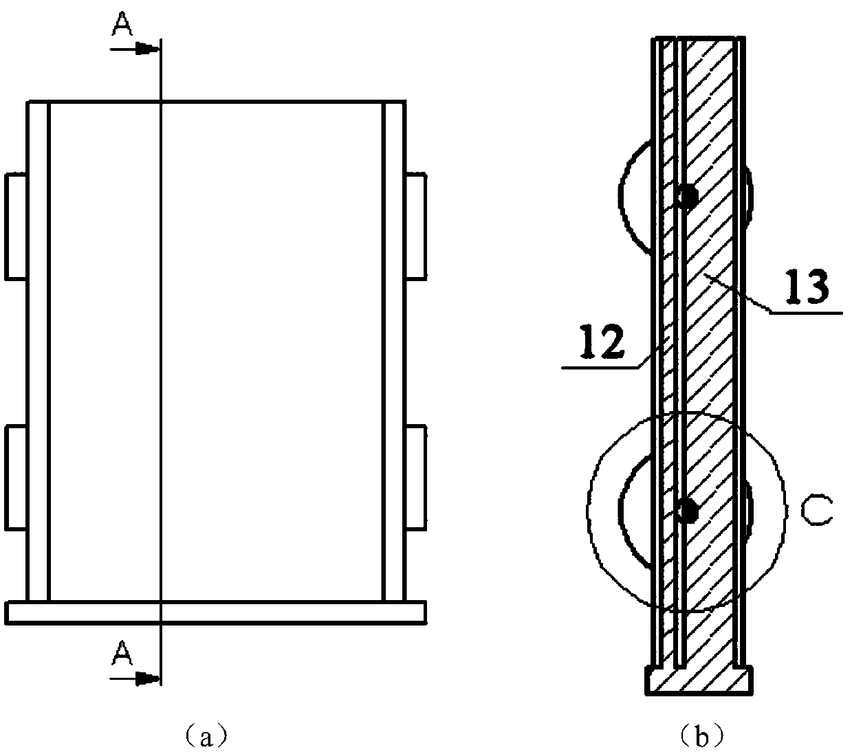 A Hershaw box and its convective mixing experimental system