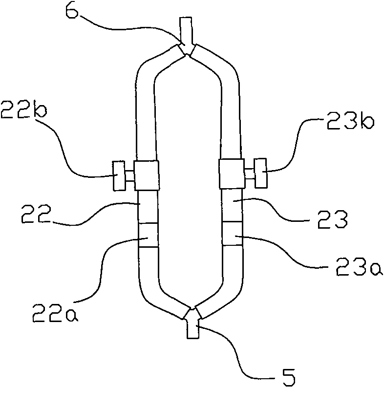 Double-lumen catheter device capable of adjusting single-pulmonary ventilation volume and positive airway pressure