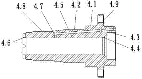 Wheel-side reducer adopting grease separating lubrication