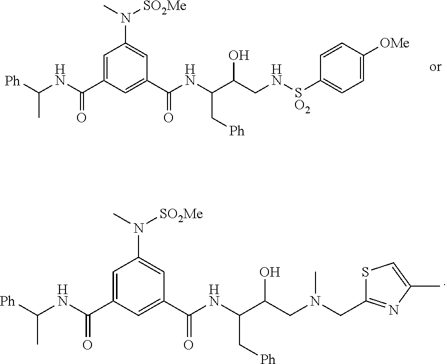 Nonpeptide hiv-1 protease inhibitors