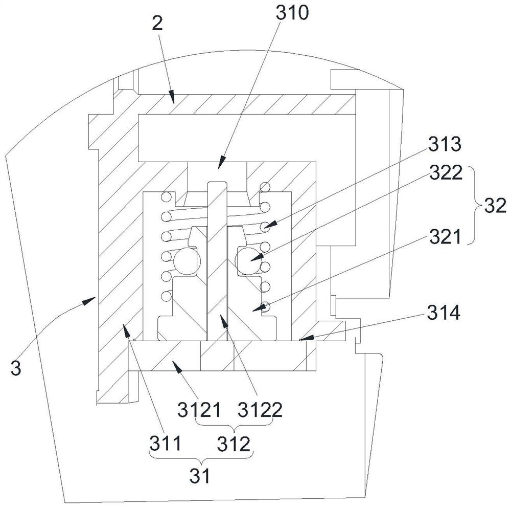 Self-priming pump with return valve