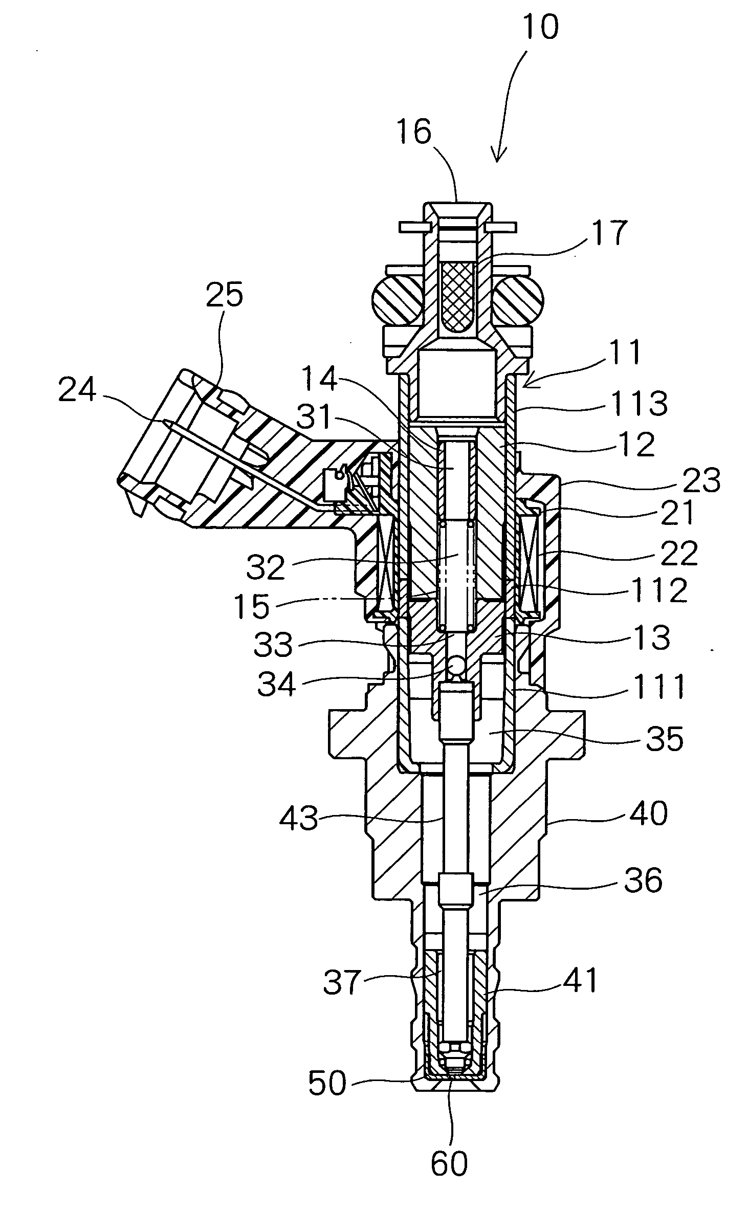 Fuel injection device of internal combustion engine