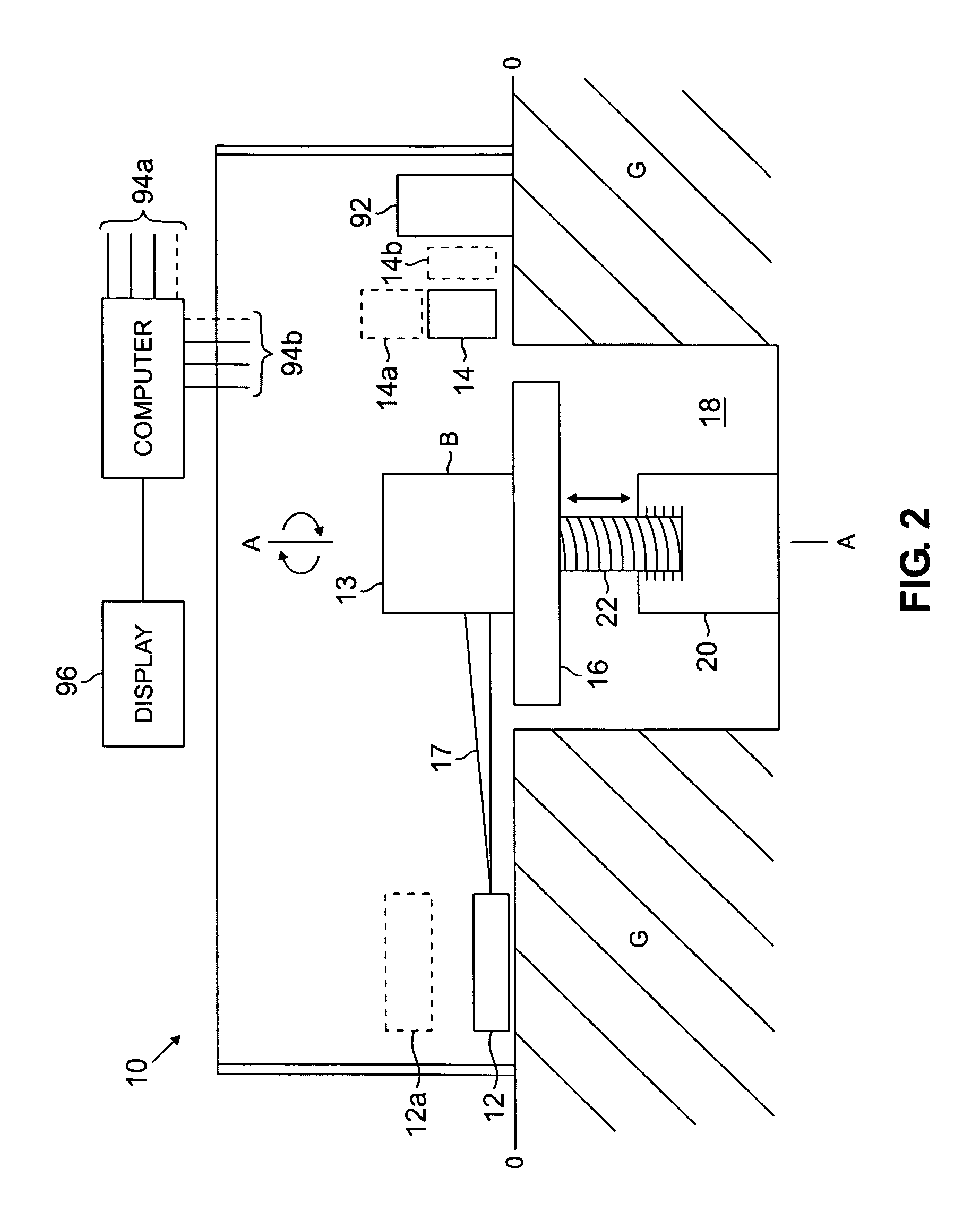 Radiation scanning units including a movable platform