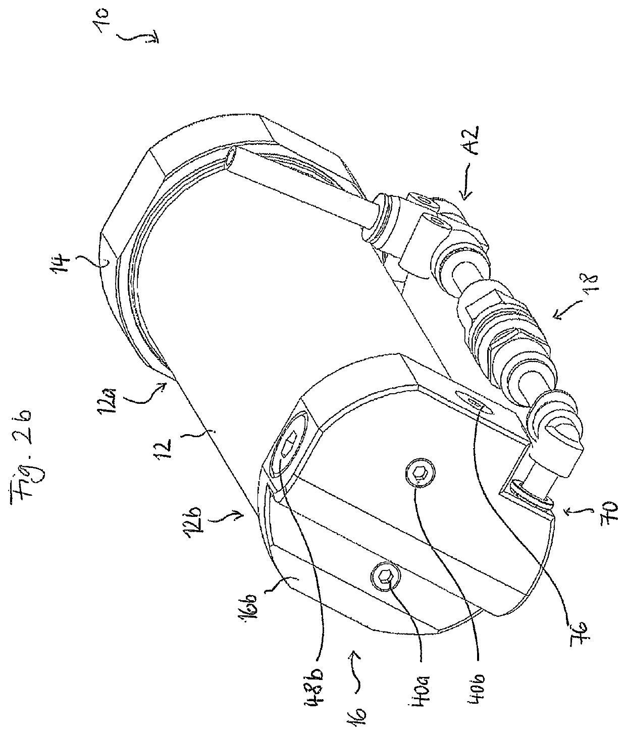 Cartridge device for lubricating a machine