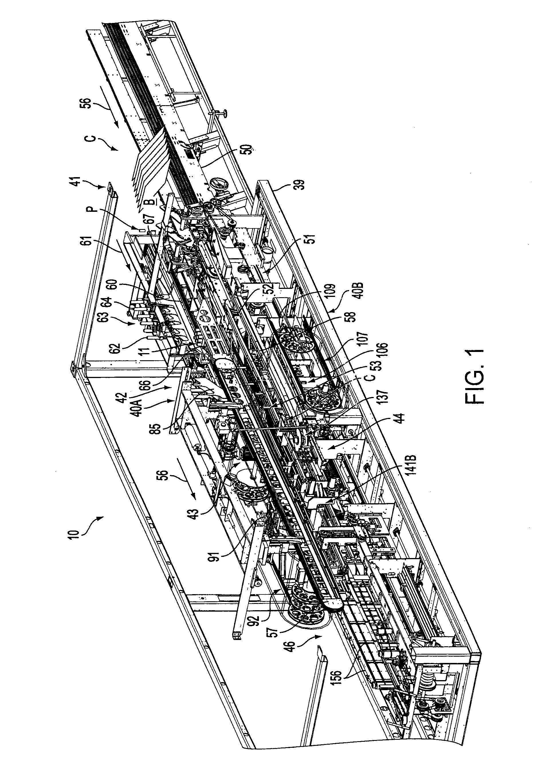 System and method for packaging of nested products