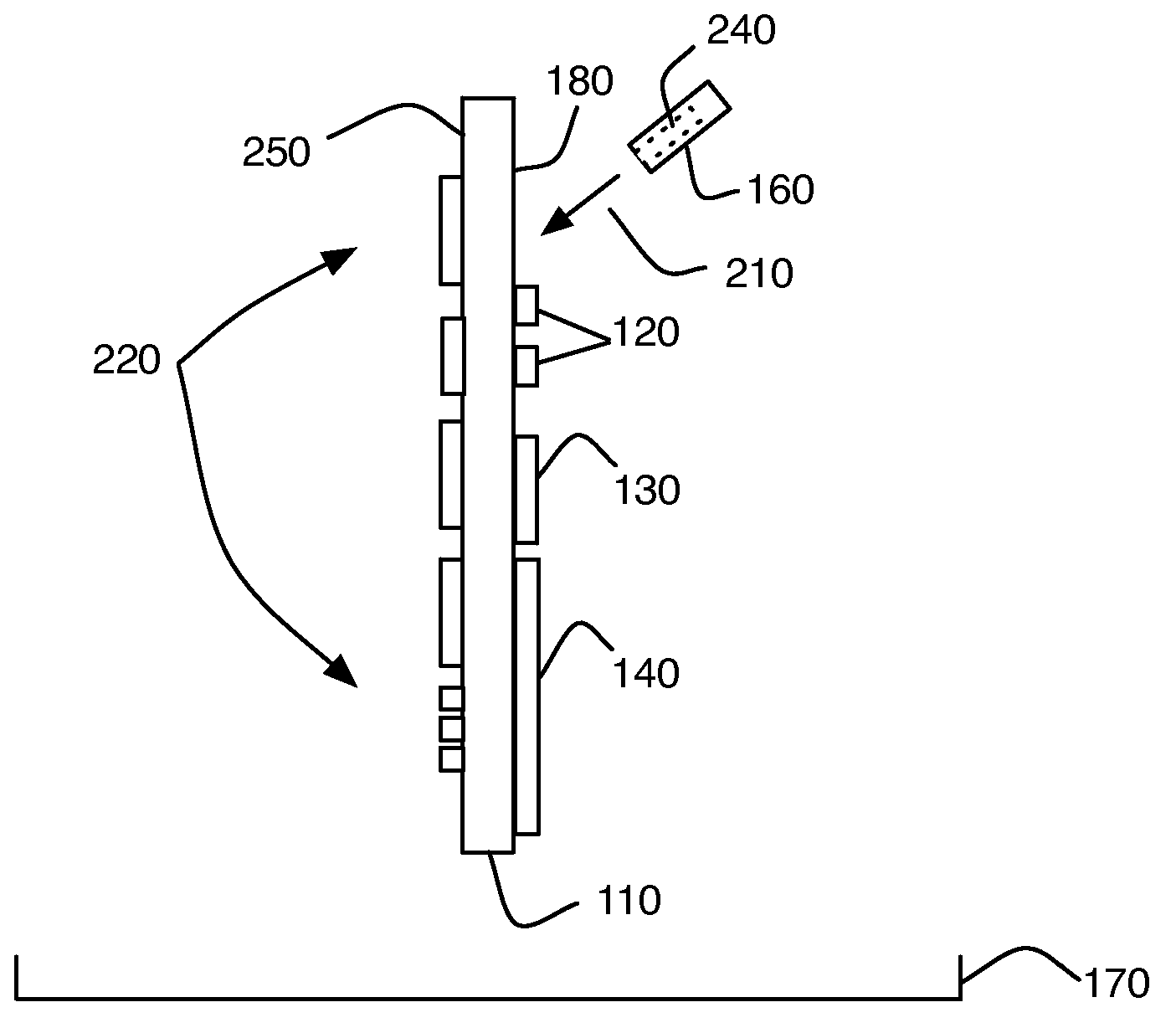 Removing and segregating components from printed circuit boards