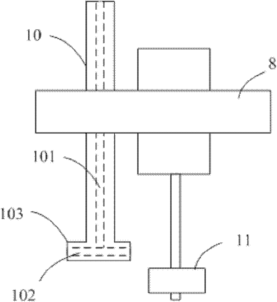Waste liquid collection device, waste liquid discharge system and discharge method