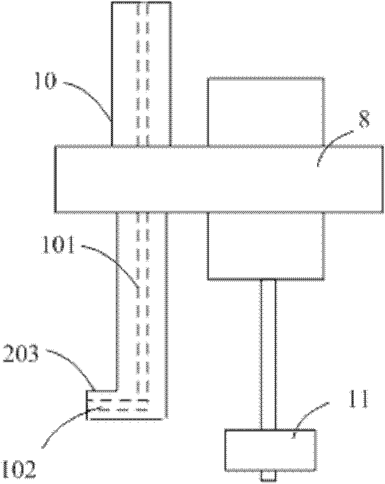 Waste liquid collection device, waste liquid discharge system and discharge method