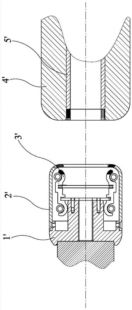 Grounding switch contact