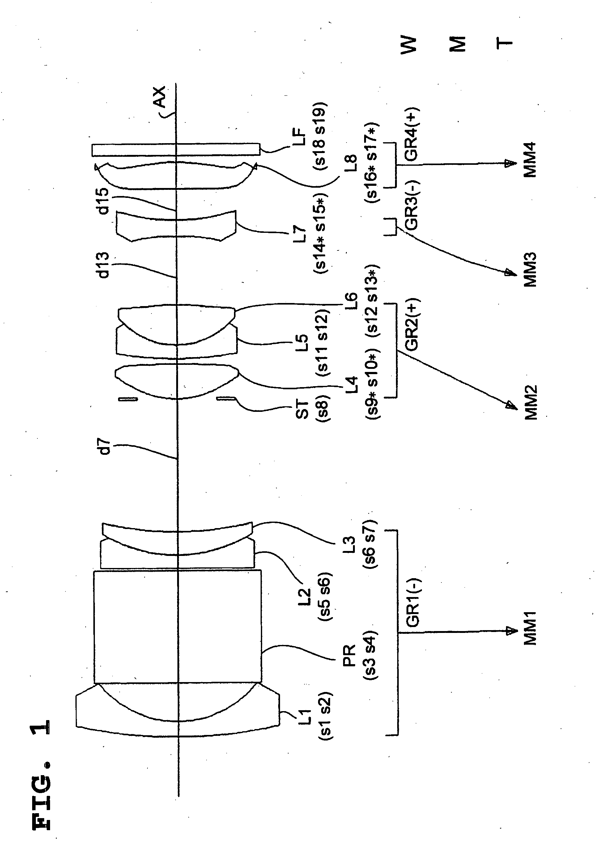 Magnification varying optical system and image taking apparatus