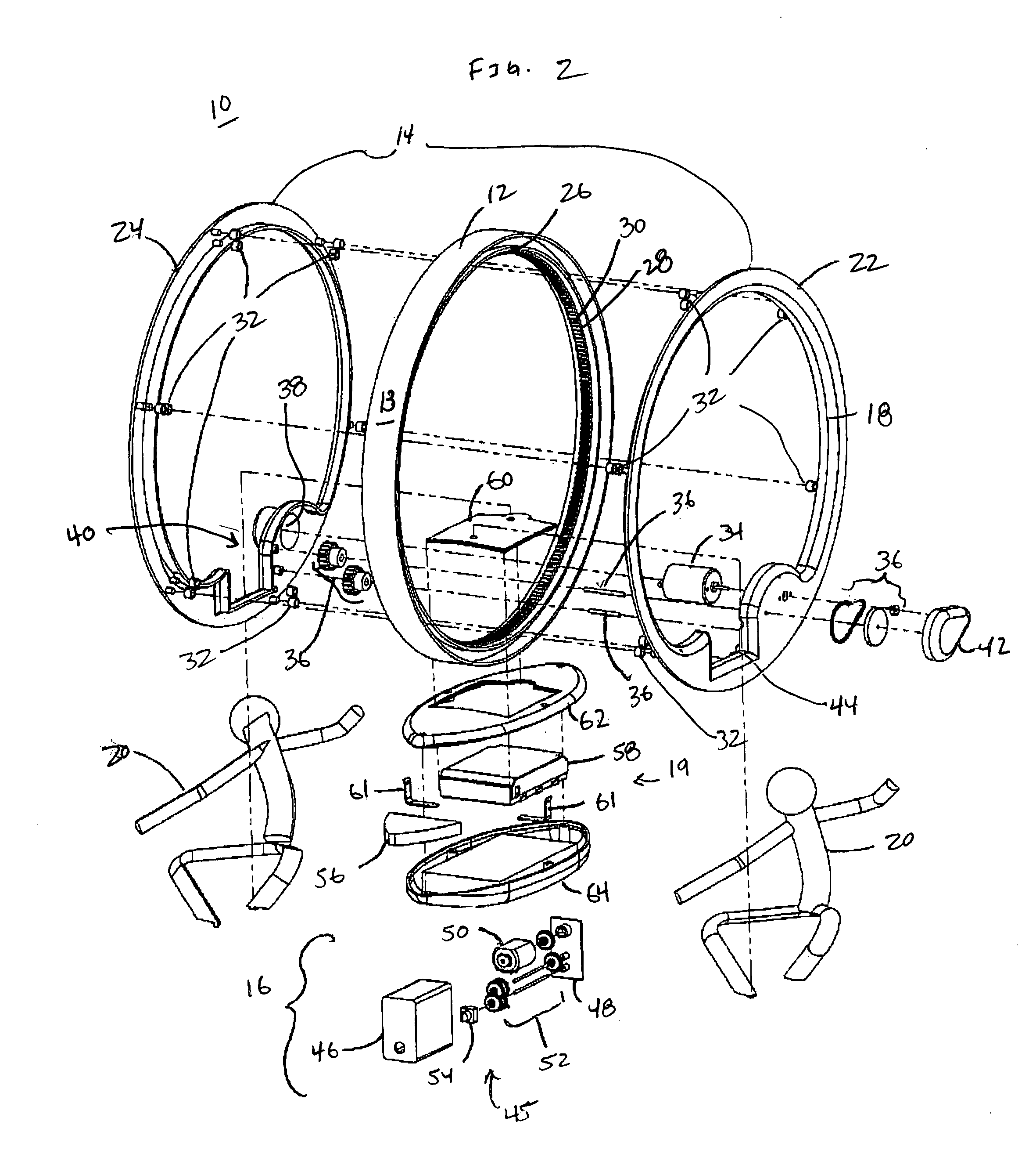 Mono-wheel vehicle with tilt mechanism