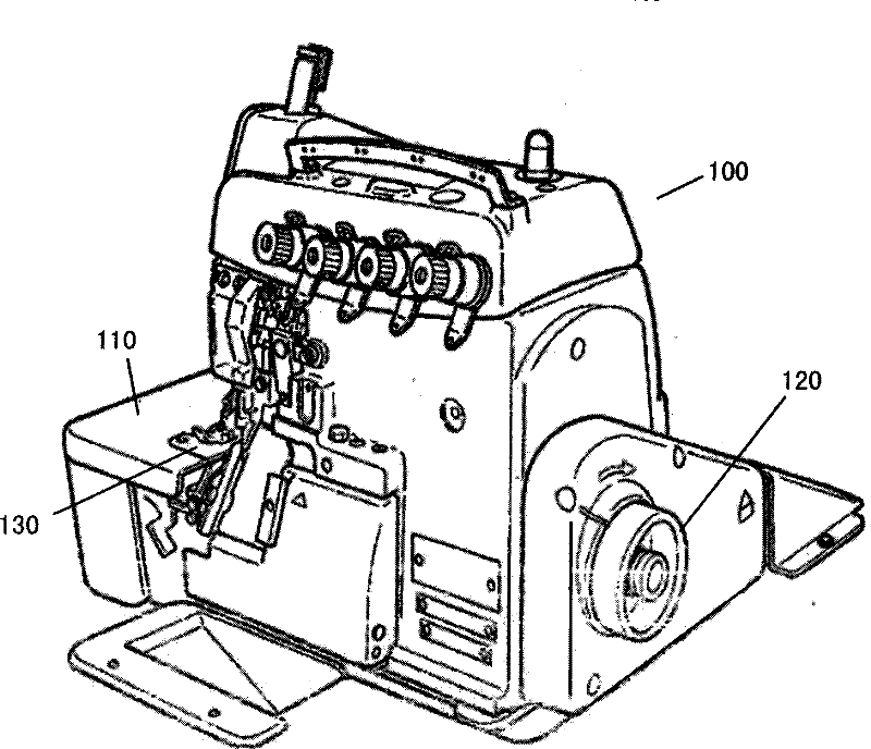 Automatic cutting apparatus of overedger