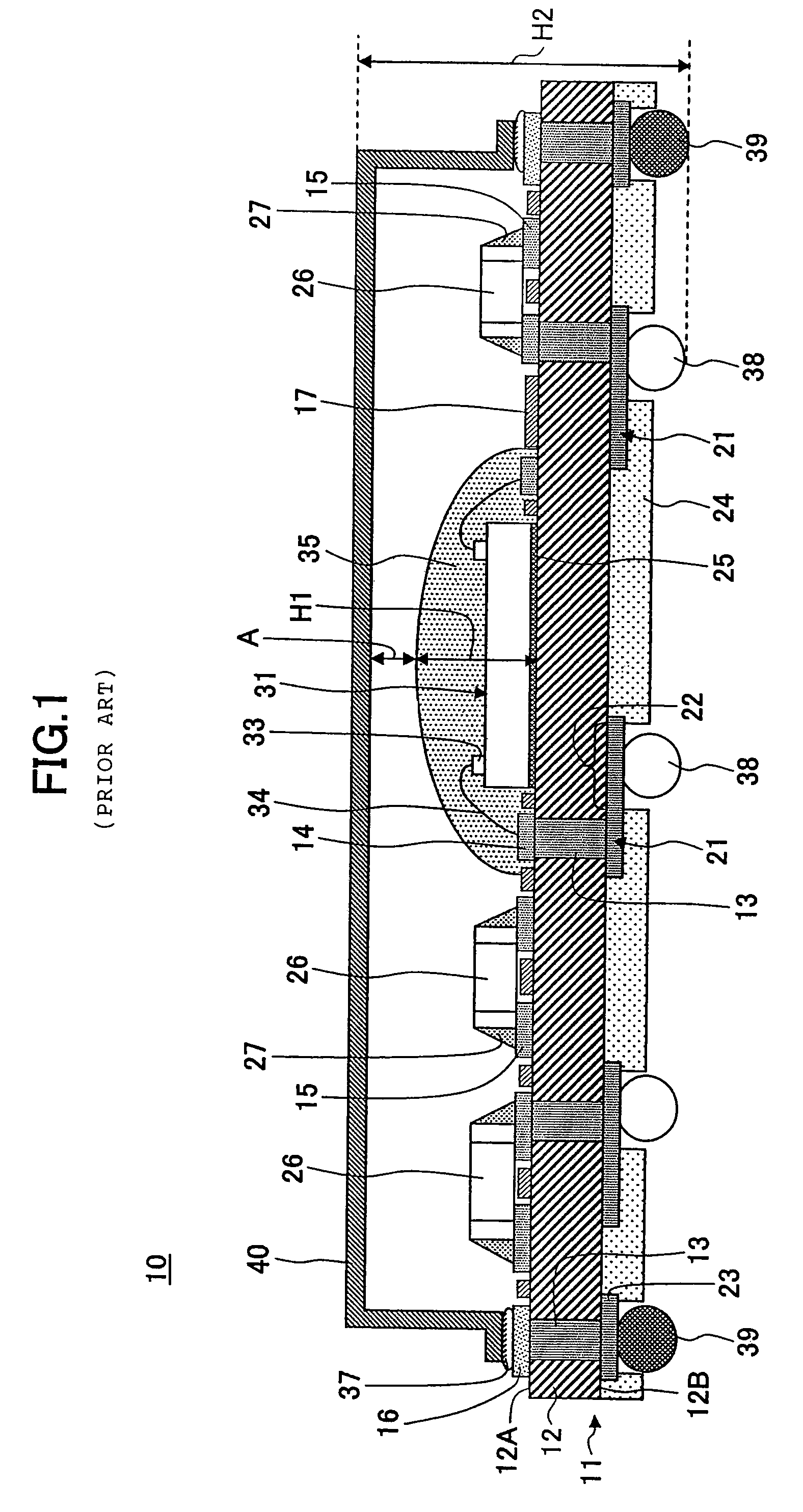 Shielded semiconductor device