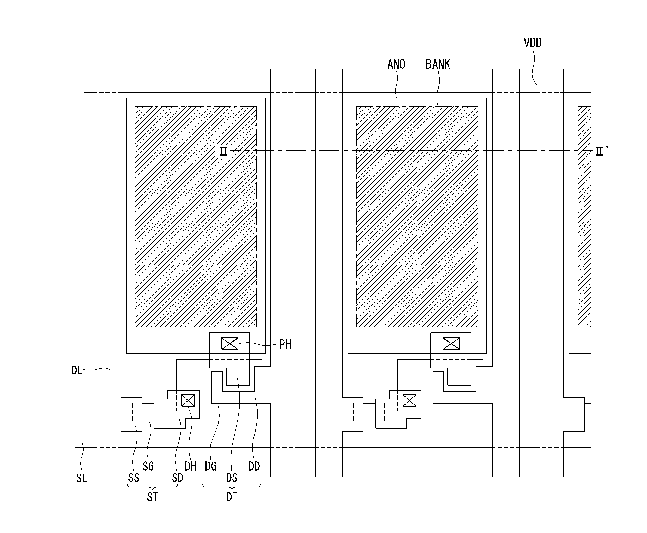 Large Area Organic Light Emitting Diode Display and Method for Manufacturing the Same