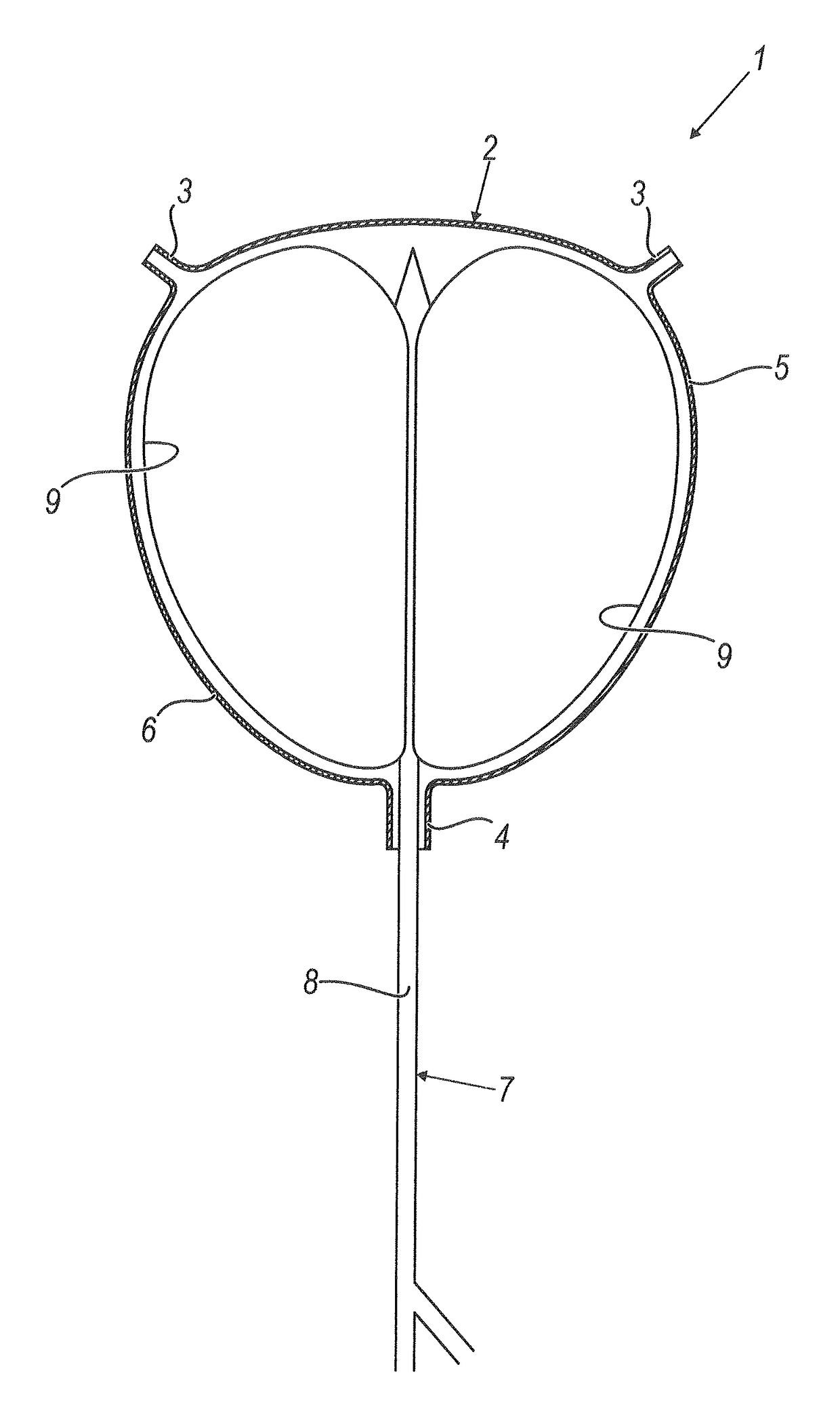 Orthotopic artificial bladder endoprosthesis