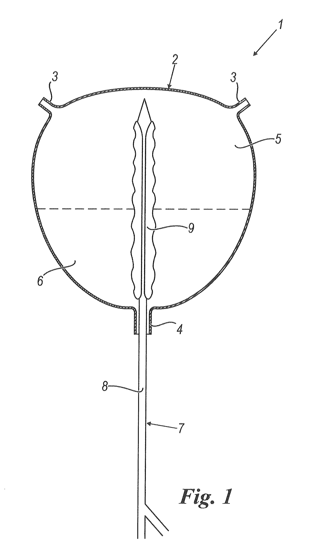 Orthotopic artificial bladder endoprosthesis