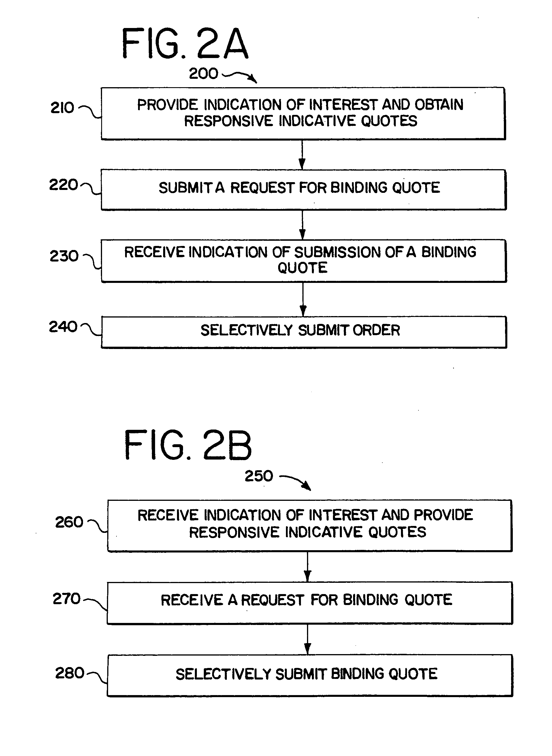 Method and system for providing option spread indicative quotes